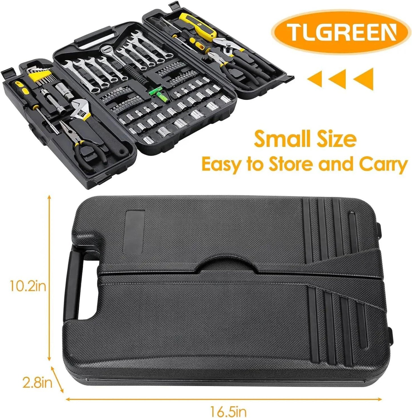 95-Piece Tool Set with Portable Toolbox - Growtochoice LLC