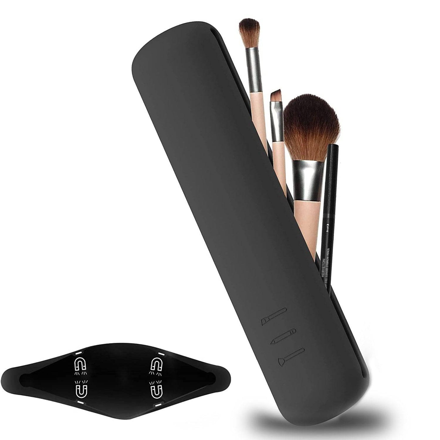 Silicone Makeup Brush Waterproof Storage - Growtochoice LLC