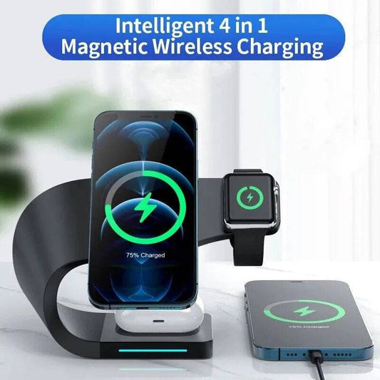 Magnetic Wireless Charger Stand 15W - Growtochoice LLC