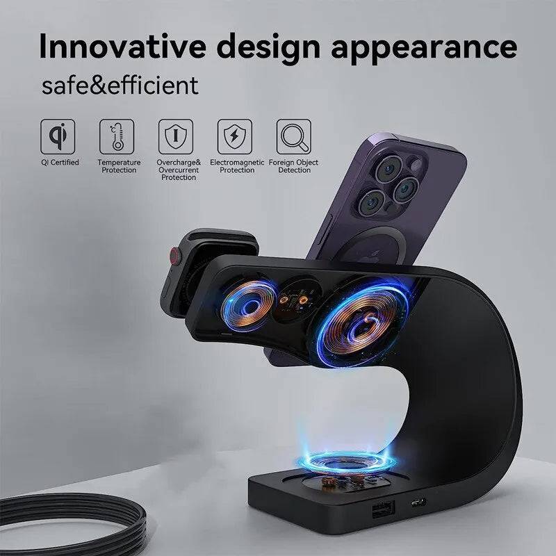 Magnetic Wireless Charger Stand 15W - Growtochoice LLC