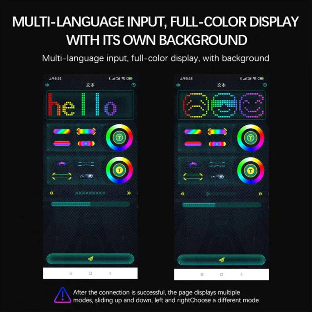 Full LED Face Mask for Halloween - Growtochoice LLC