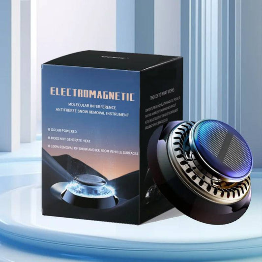 Electromagnetic De-icer & Solar Car Fragrance - Growtochoice LLC