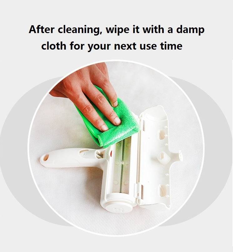 Effective Pet Hair Cleaning Tool | White Lint Roller for Cloth Furniture | Dog & Cat Hair Remover Rollers - Growtochoice LLC