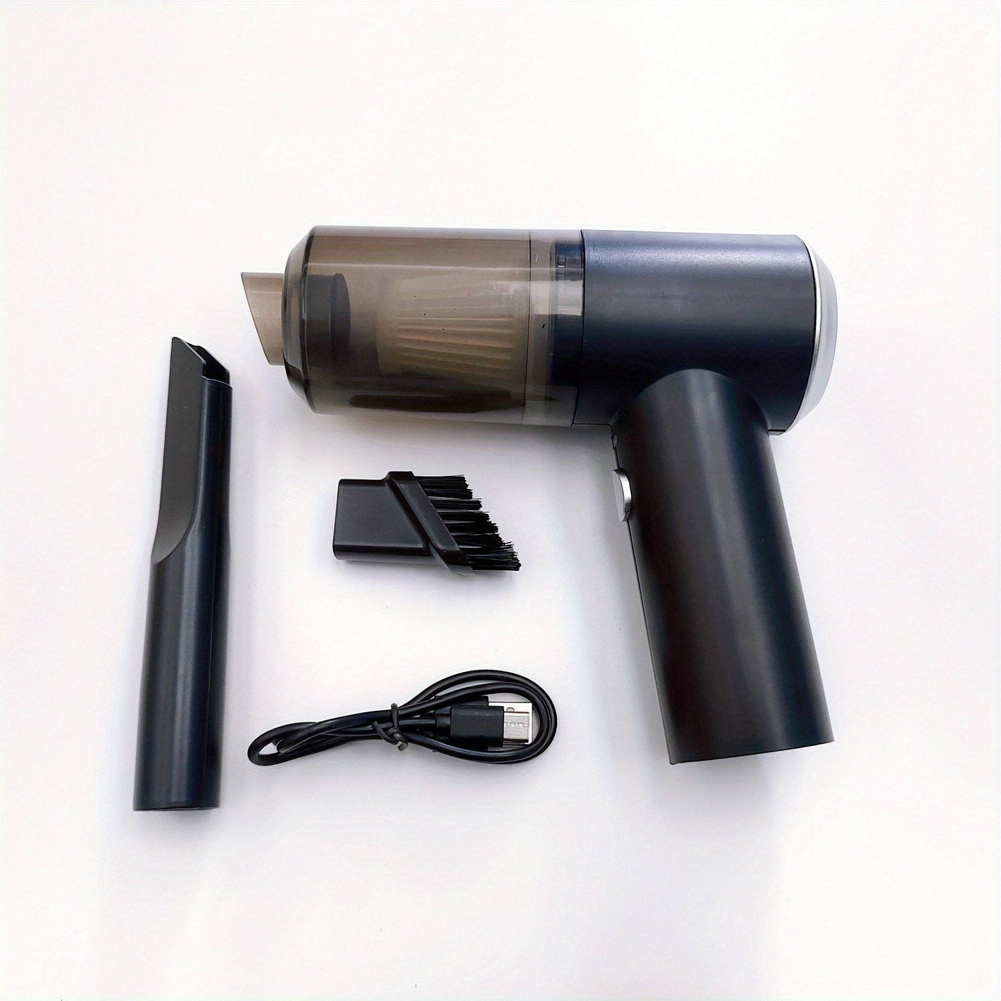 Handheld High Power Cordless Car Vacuum Cleaner - Portable and Rechargeable, Perfect for Easy Cleaning of Car Interior, Desktop, Sofa, Keyboard, Drawer, Crevices, and Small Spaces. - Growtochoice LLC