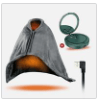 Keep warm in winter .59 Plus 31in USB Heated Blanket Electric Heated Blanket Heated Poncho Shawl Wrap Throw with Zipper Washable for Home Office - Growtochoice LLC