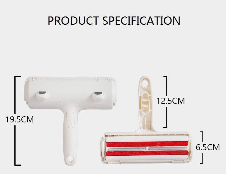 Effective Pet Hair Cleaning Tool | White Lint Roller for Cloth Furniture | Dog & Cat Hair Remover Rollers - Growtochoice LLC
