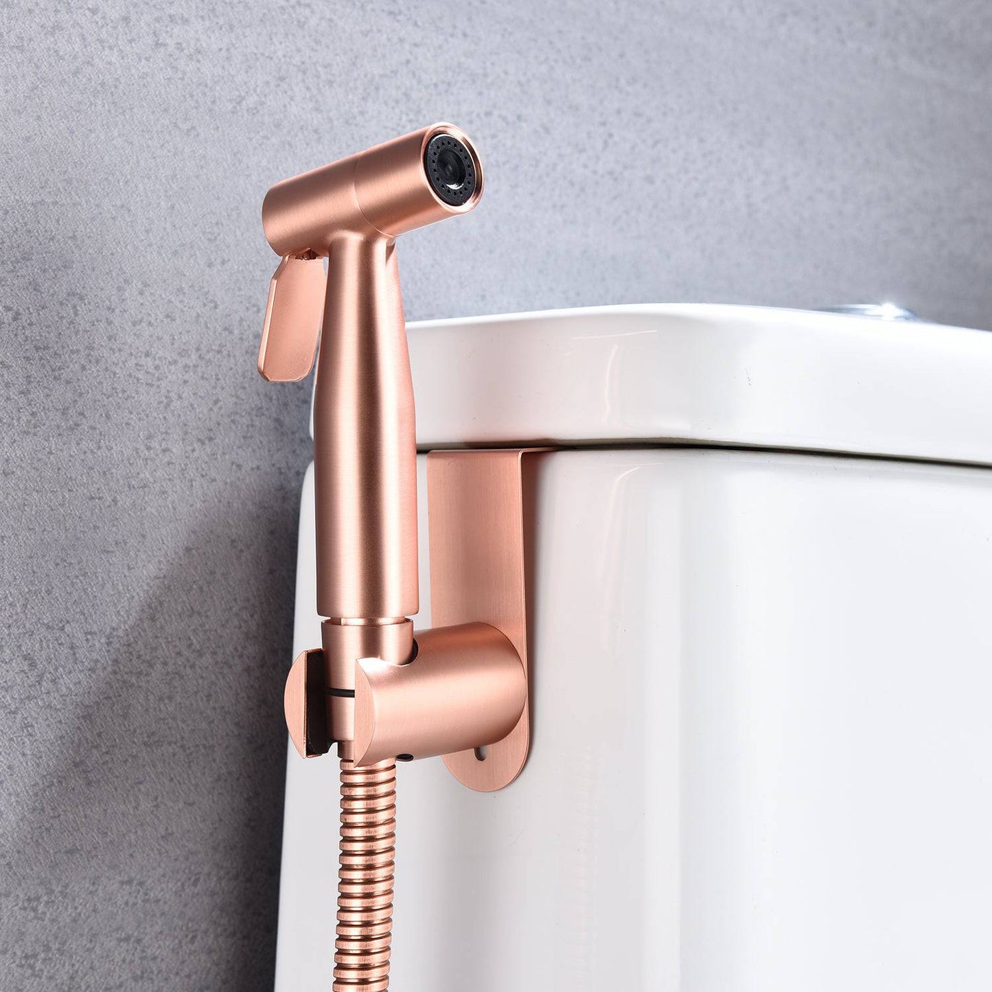 Stainless Steel Bidet Sprayer for Toilet - Handheld Cloth Diaper Sprayer - Bathroom Sprayer Kit with Hose - Easy Install - Great Water Pressure - Ideal for Bathing Pets, Feminine Hygiene - Growtochoice LLC
