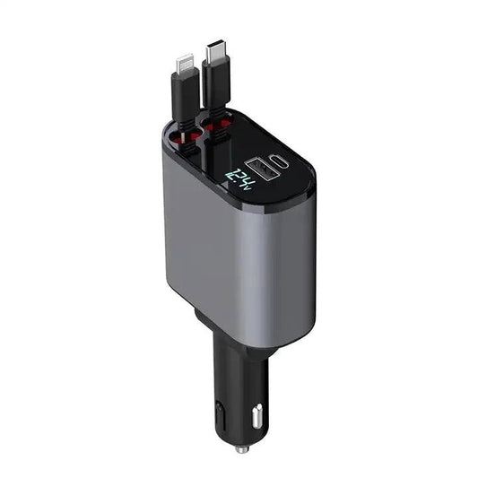Retractable Car Charger - Growtochoice LLC