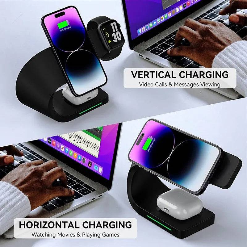 Magnetic Wireless Charger Stand 15W - Growtochoice LLC
