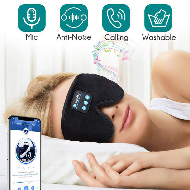 Bluetooth Eye Mask with Music Function - Growtochoice LLC