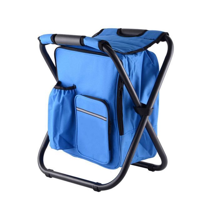 Folding Stool Backpack Camping Seat - Growtochoice LLC