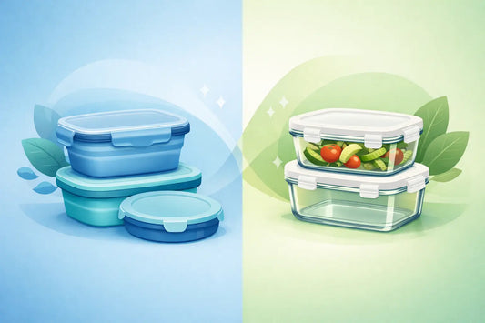 Silicone Versus Glass Food Containers Compared