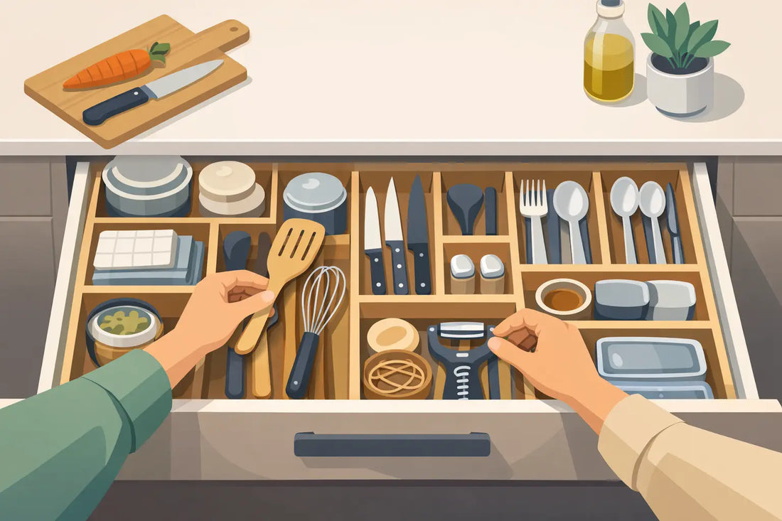 How to Organize Kitchen Drawers the Easy Way