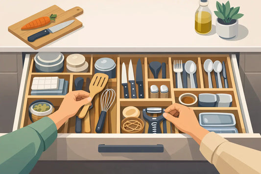 How to Organize Kitchen Drawers the Easy Way