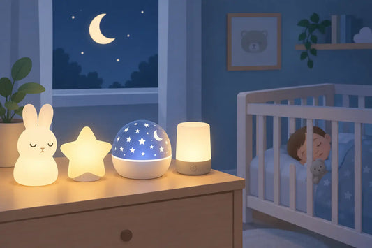 Nursery Night Light Options for Better Bedtime