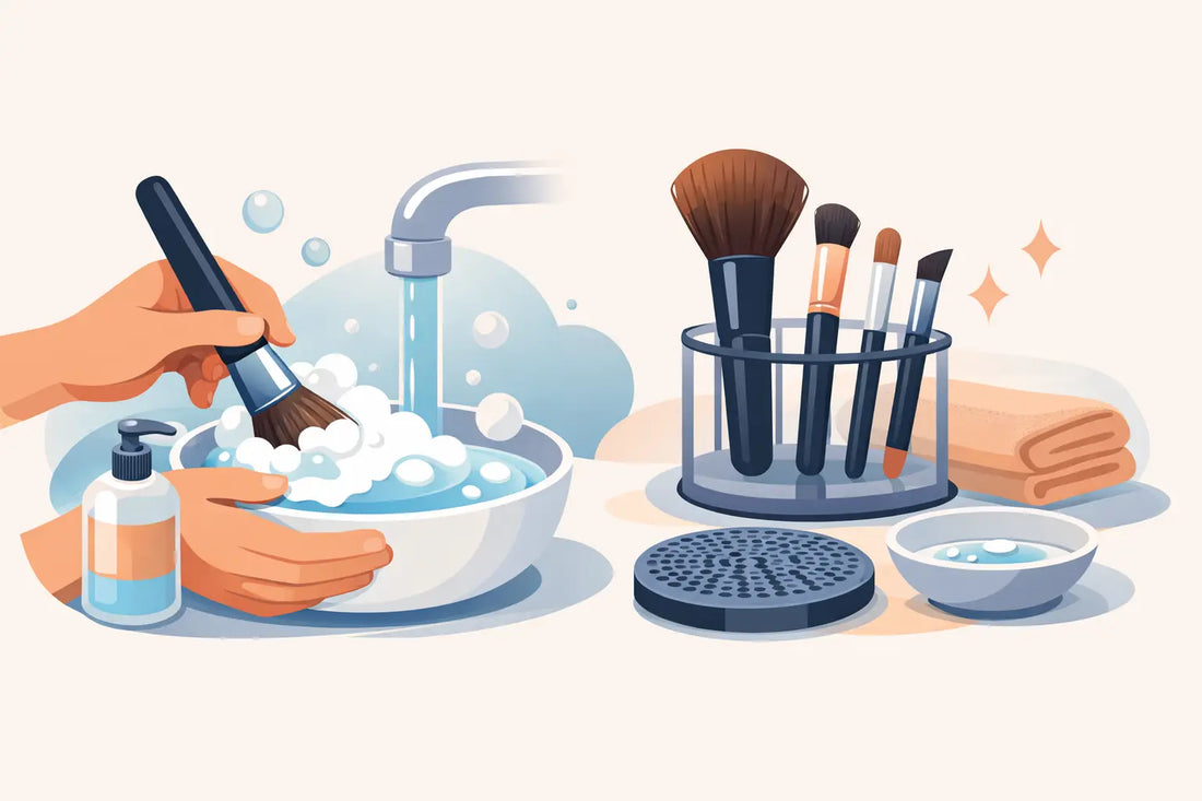 How to Clean Makeup Brushes the Right Way