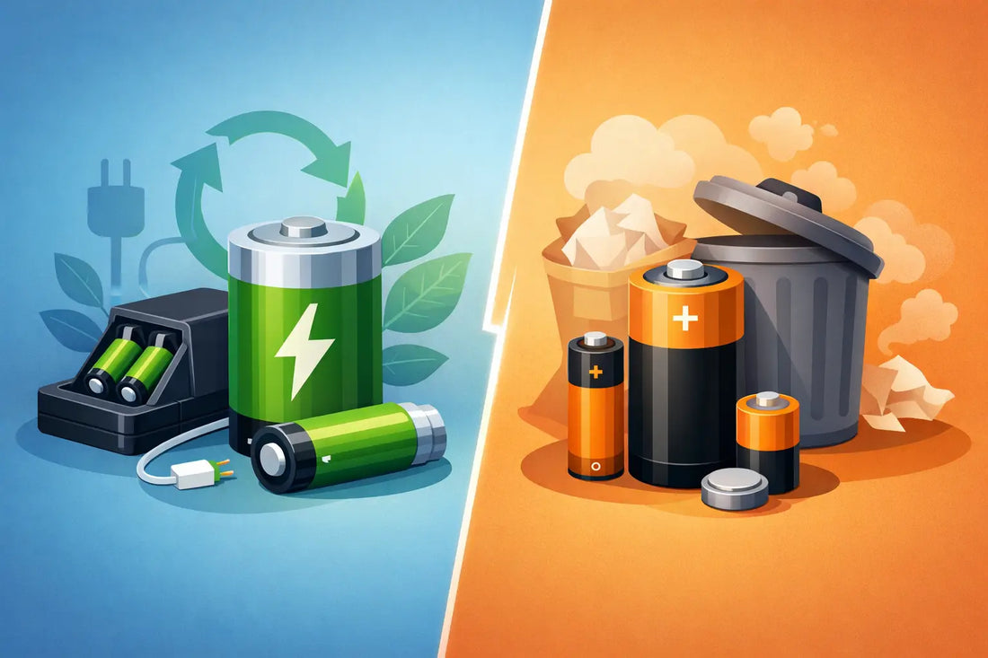 Rechargeable Batteries vs Disposable: Which Wins?