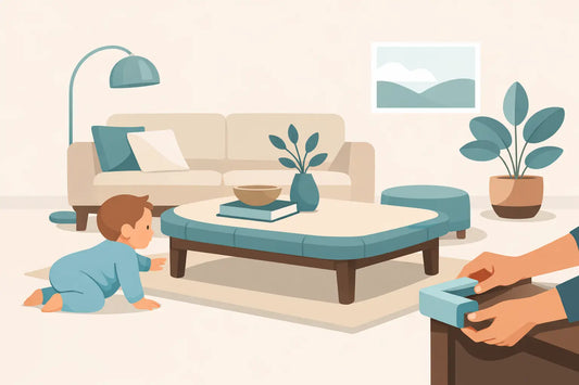How to Babyproof Coffee Tables Without Clutter