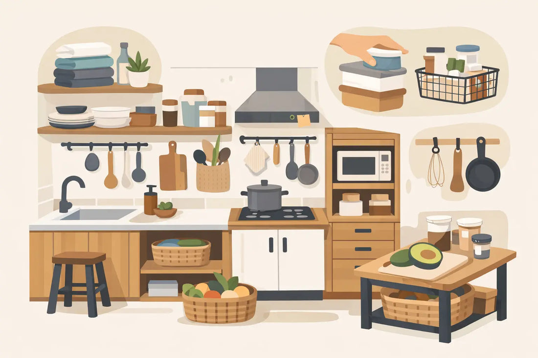 Kitchen Organization for Small Spaces Tips