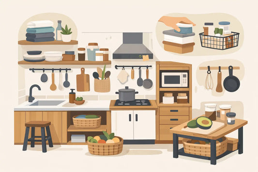 Kitchen Organization for Small Spaces Tips