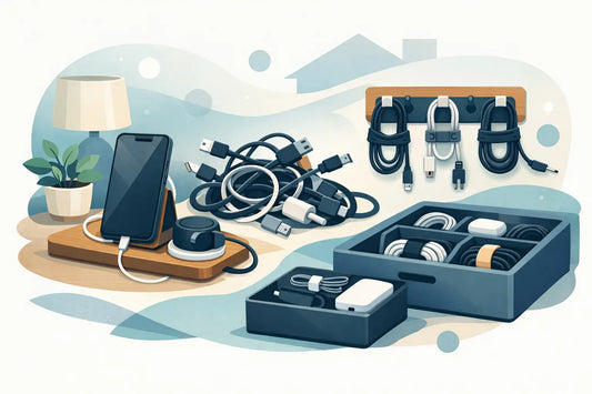 How to Organize Charging Cables at Home
