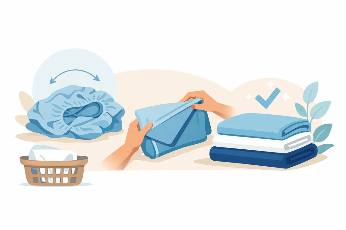 How to Fold Fitted Sheets Without the Fight