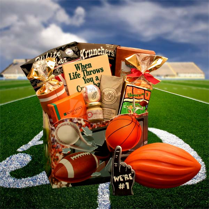 Score Big with Our Selection of Sport-Themed Gift Baskets