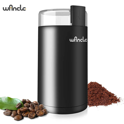 "200W High-Power Coffee Grinder, Multifunctional 220V/120V"