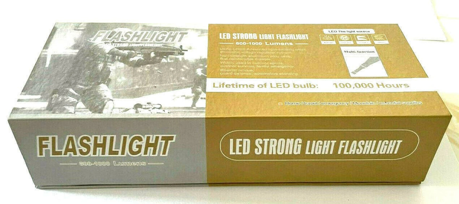 USB Flashlight Rechargeable