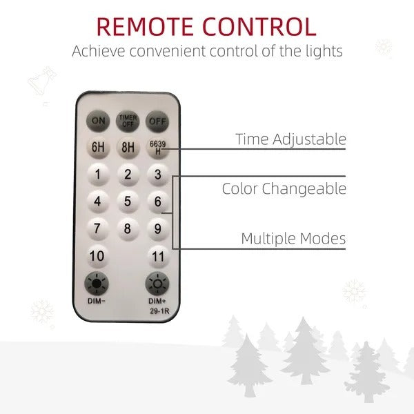 Christmas Tree With Dual Colour LED Light