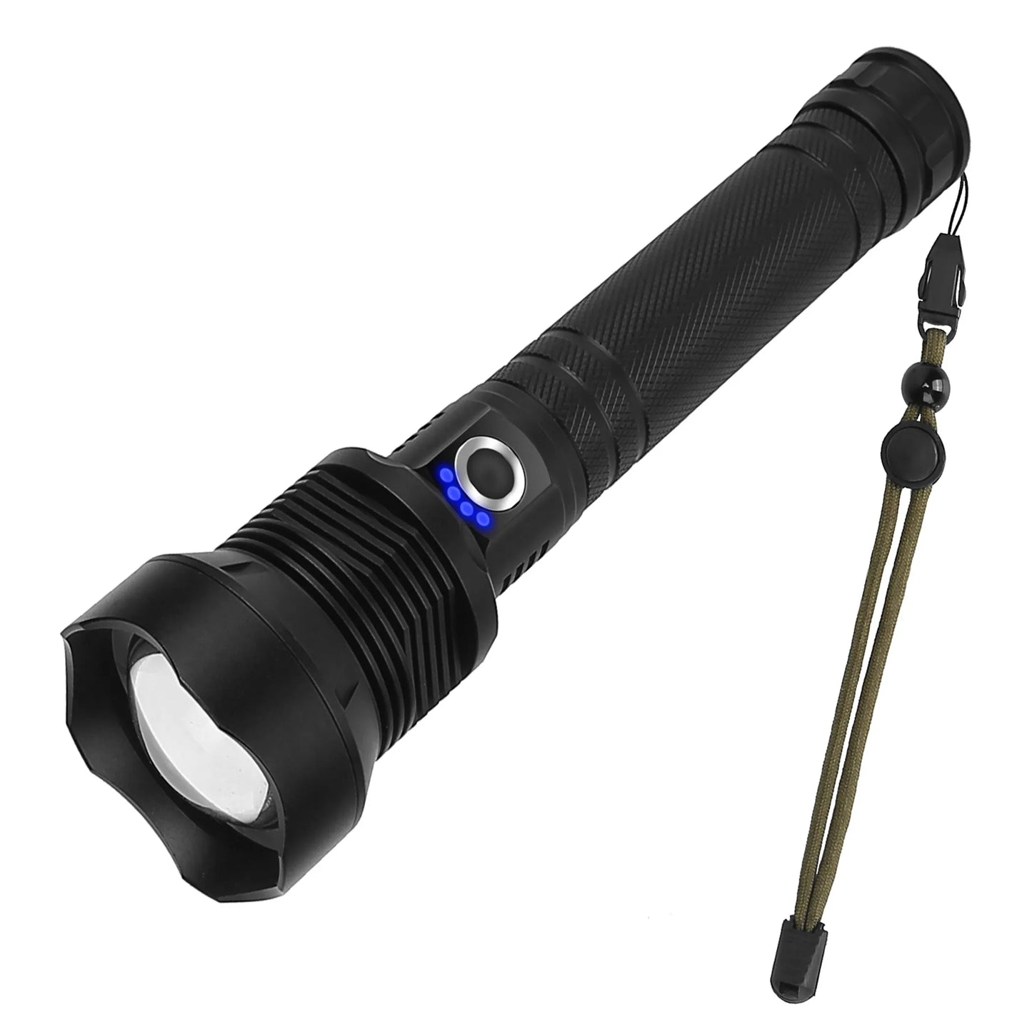 LED Tactical Flashlights 30000LM USB Rechargeable