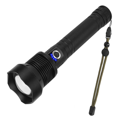 LED Tactical Flashlights 30000LM USB Rechargeable