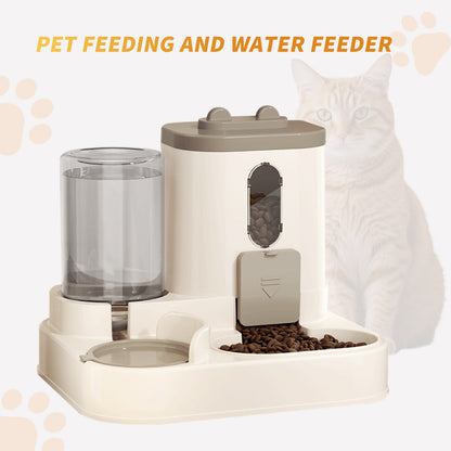 Automatic cat food dispenser