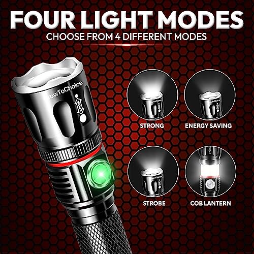 Rechargeable LED Flashlight 