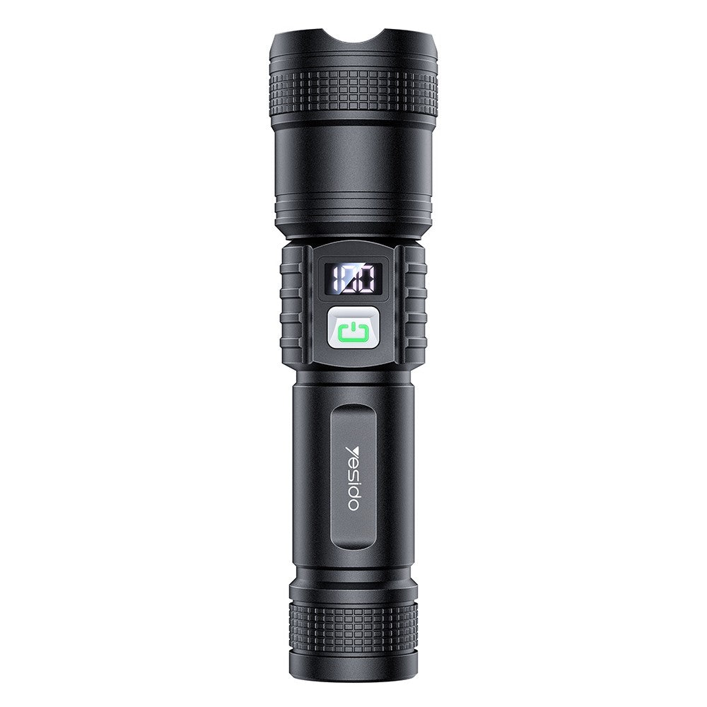 Zoomable LED flashlight