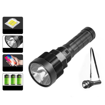 USB Rechargeable 18650 LED Flashlight Portable Torch Waterproof Spotlight Camping Lantern