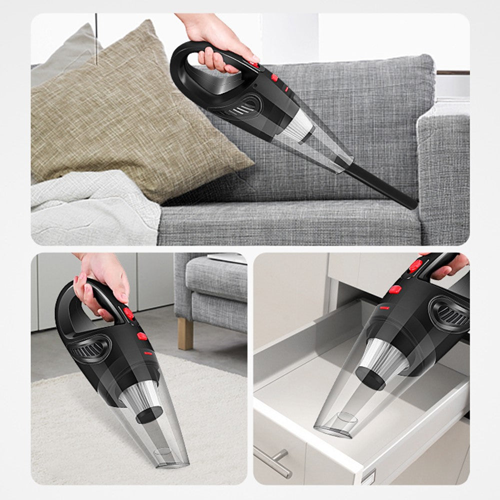 Car Mini Vacuum Cleaner Home Cordless Handheld 4000Pa Cleaning Tool