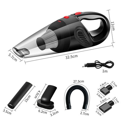 Car Mini Vacuum Cleaner Home Cordless Handheld 4000Pa Cleaning Tool