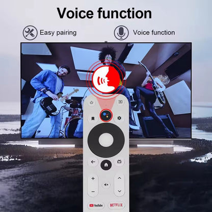 For Onn Android TV 4K UHD Box Voice Remote Control Replacement 10m Range Easy Operation