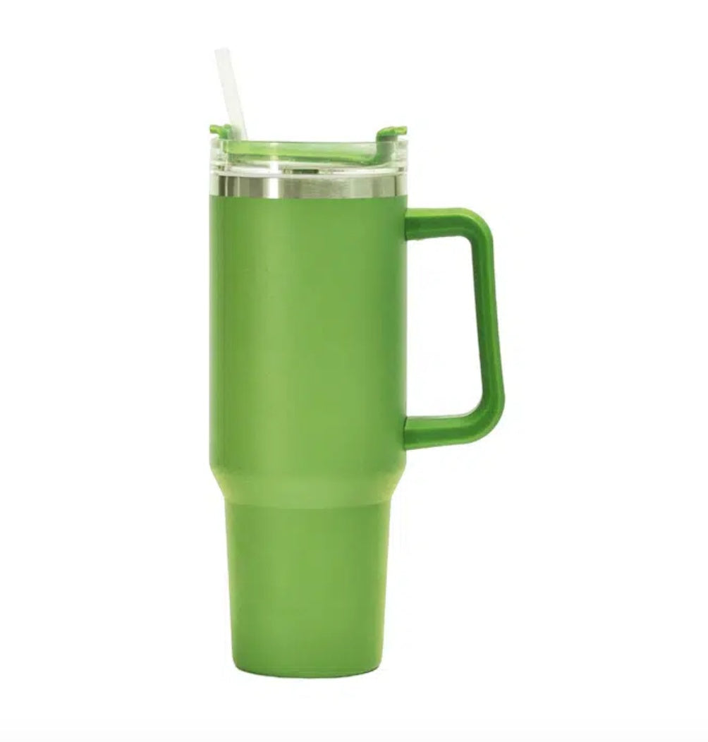 Stainless Steel Insulated Cup 40oz Straw