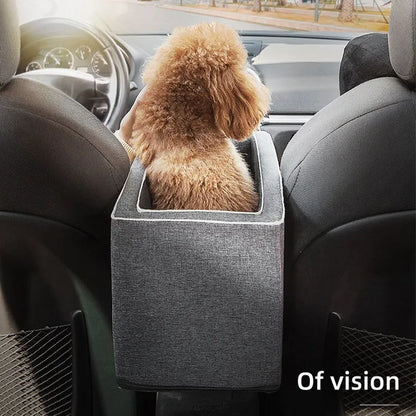 Dog Car Seat Bed Car Central Dog Car Seat Bed Portable Dog Carrier for Small Dogs Cats Safety Travel Bag Dog Accessories