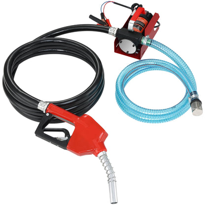 12V Diesel Fuel Transfer Pump Kit With Auto Shut-Off