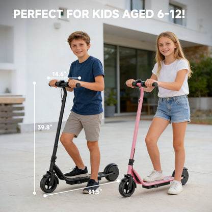 Kids Electric Scooter 250W – 3-Speed, 10 Mile Range