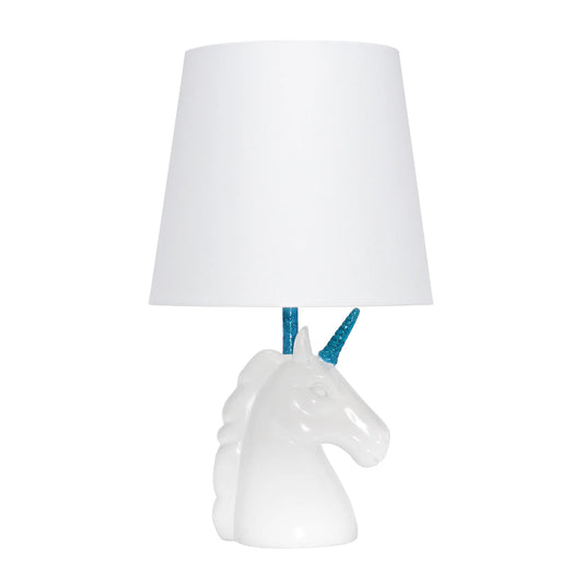 "Enchanting Sparkling Unicorn Table Lamp by Simple Designs - Magical Kids Room Lighting" - Growtochoice LLC