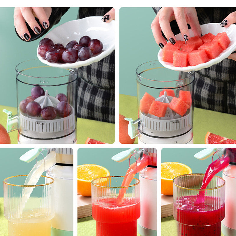 Portable USB Mini Electric Juicer Mixer Extractors Rechargeable Blender Fruit Fresh Juice Lemon Maker Cup Household Machine - Growtochoice LLC