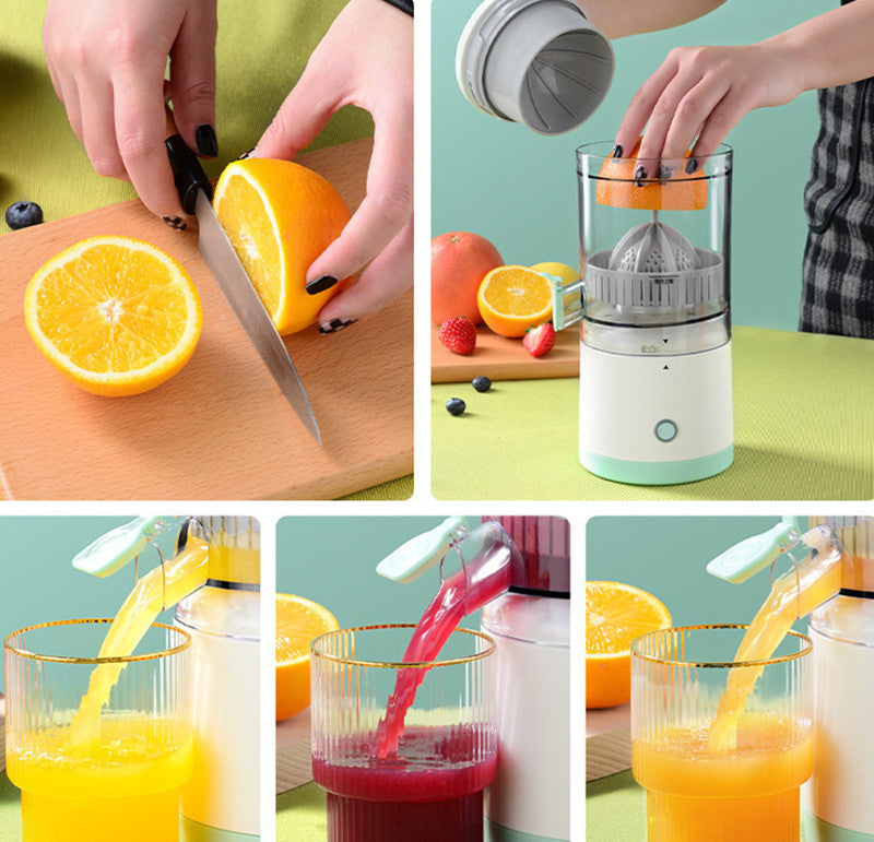 Portable USB Mini Electric Juicer Mixer Extractors Rechargeable Blender Fruit Fresh Juice Lemon Maker Cup Household Machine - Growtochoice LLC