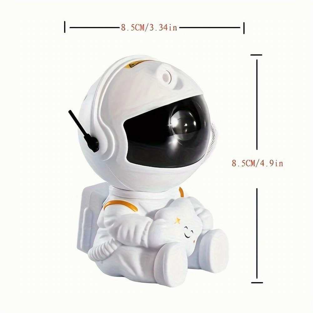 Astronaut Galaxy Projector, Star Projector Galaxy Night Light - Astronaut Light Projector, Starry Nebula Ceiling LED Lamp with Remote Control,