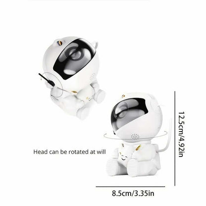 Astronaut Galaxy Projector, Star Projector Galaxy Night Light - Astronaut Light Projector, Starry Nebula Ceiling LED Lamp with Remote Control,