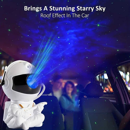 Astronaut Galaxy Projector, Star Projector Galaxy Night Light - Astronaut Light Projector, Starry Nebula Ceiling LED Lamp with Remote Control,