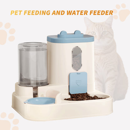 Automatic cat food dispenser